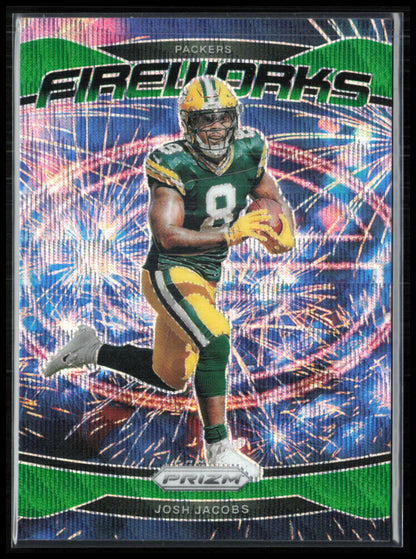 Josh Jacobs Fireworks Green Wave