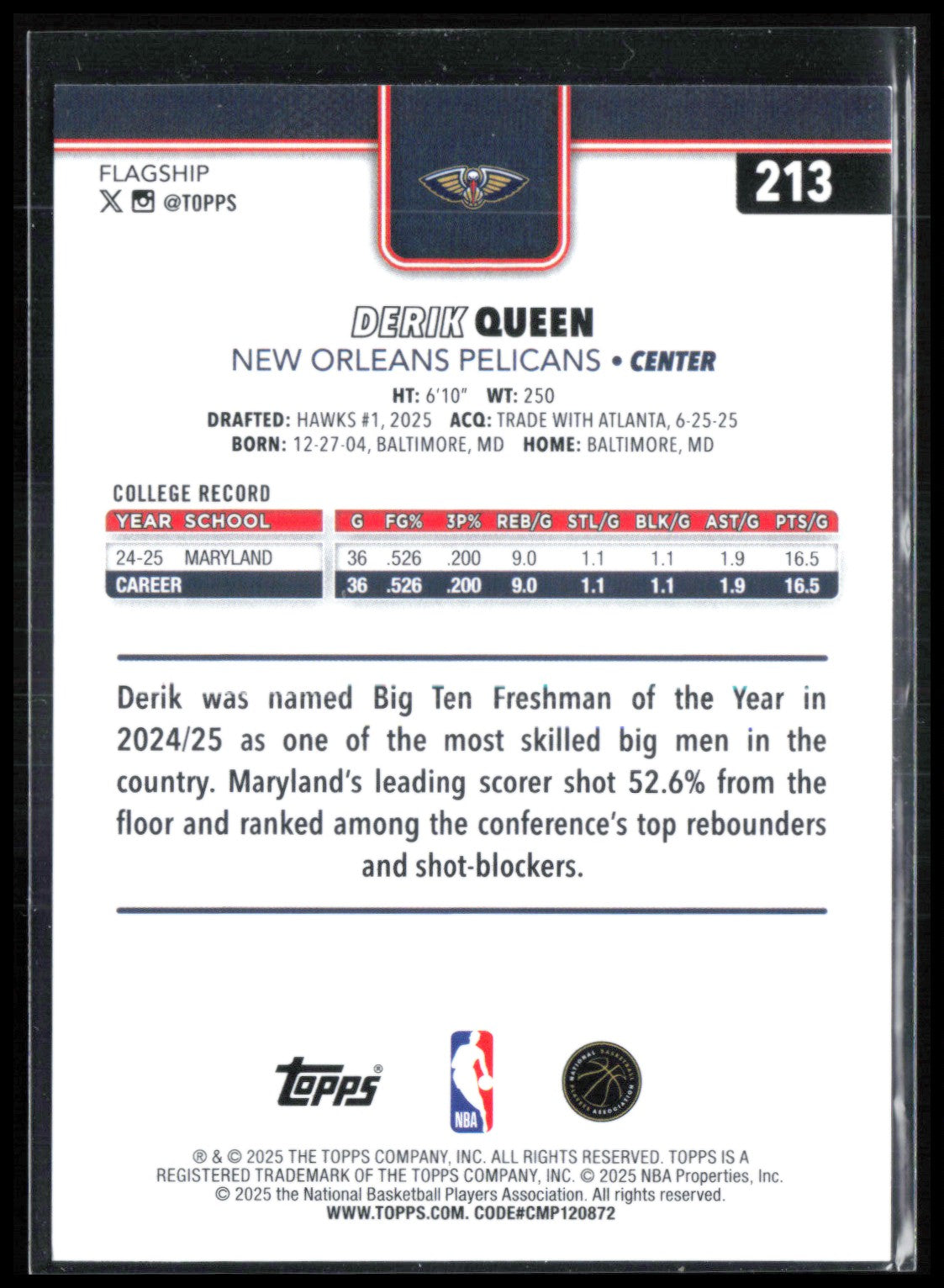 Brian Anderson Dual Relic