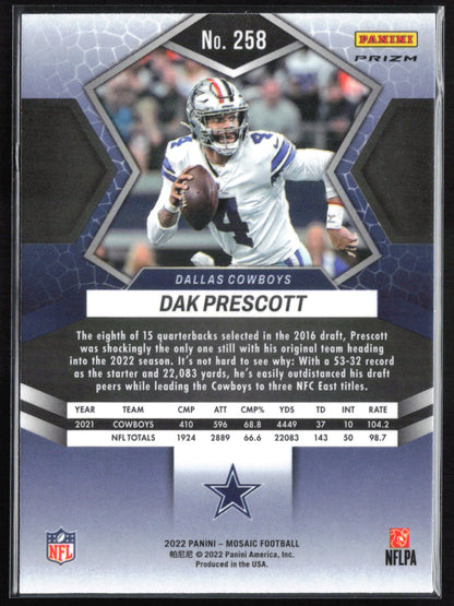 Dak Prescott Green Mosaic