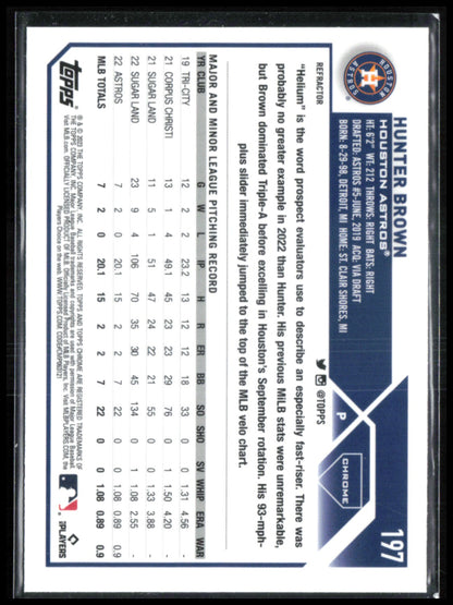Hunter Brown RC Refractor