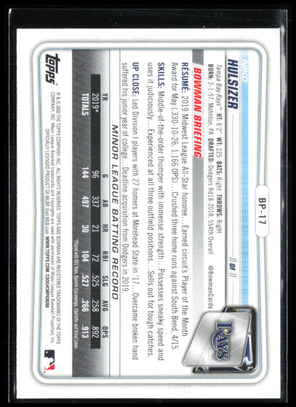 Niko Hulsizer 1st Bowman