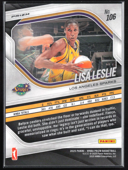 Lisa Leslie WNBA Logo Parallel