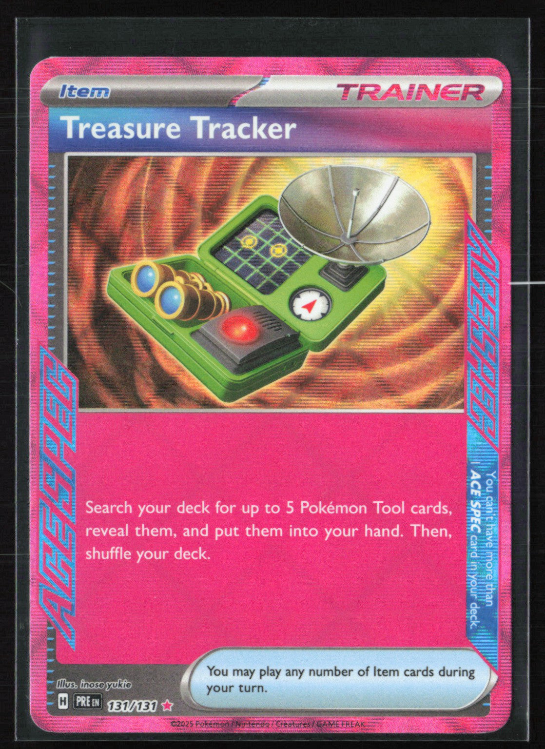 Treasure Tracker Ace Spec Trainer