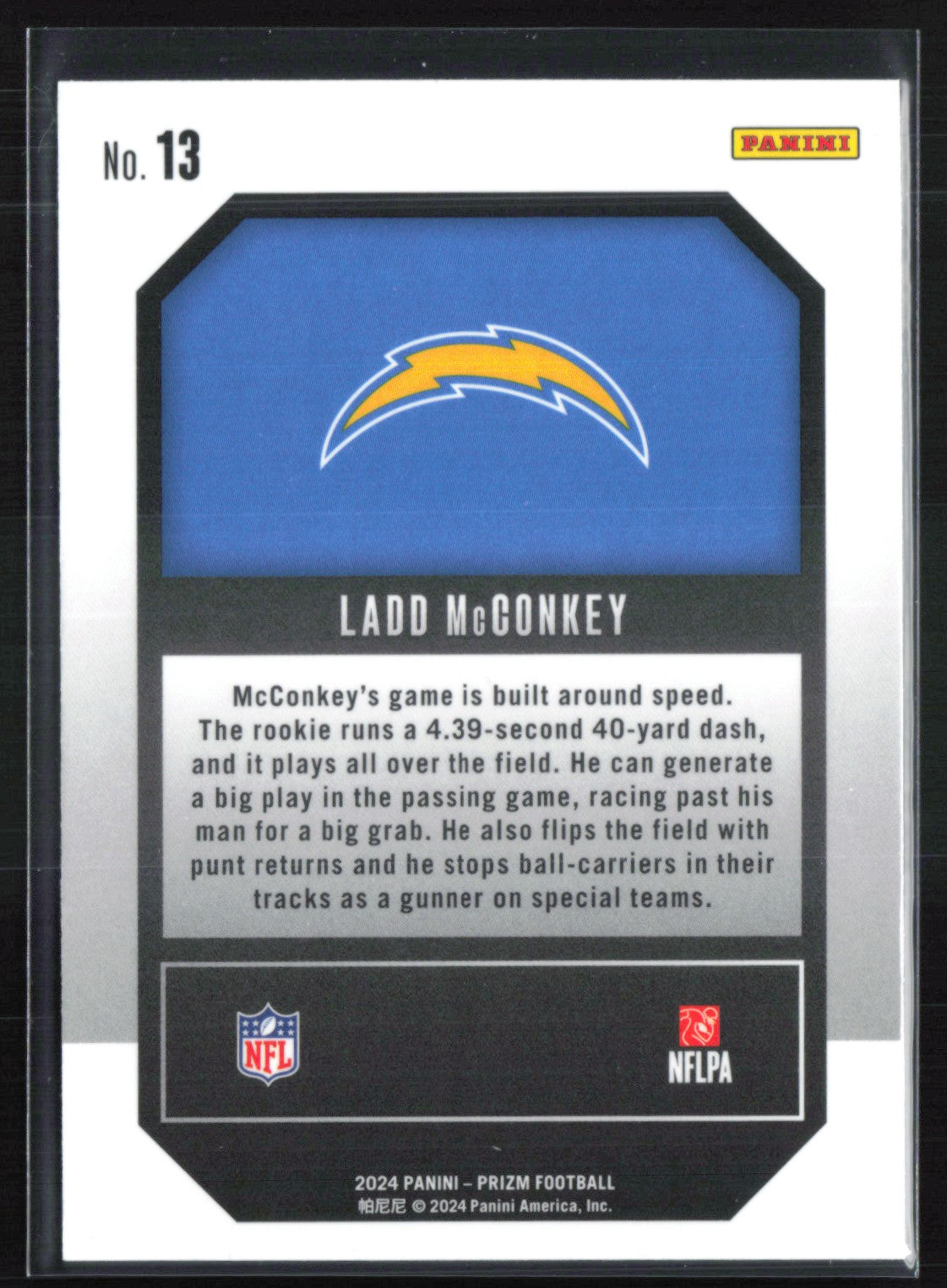 Ladd McConkey RC Emergent