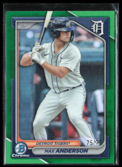 Max Anderson Green Refractor /99