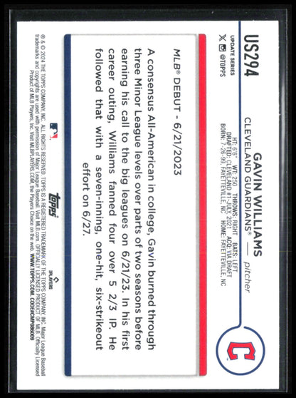 Gavin Williams RC