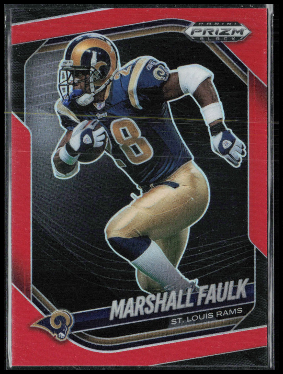 Marshall Faulk Red Prizm /299