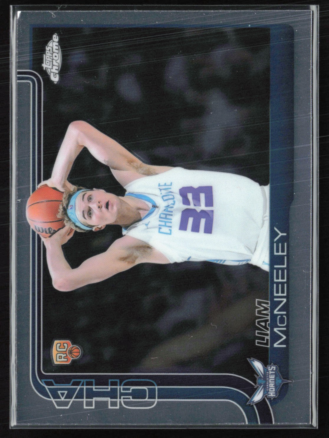Liam McNeeley RC 2025 Topps Chrome