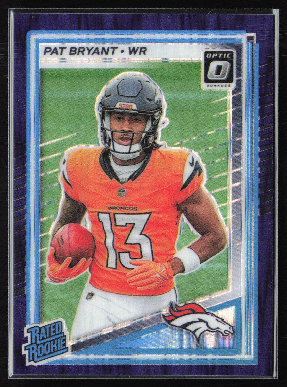 Pat Bryant RC Purple Shock
