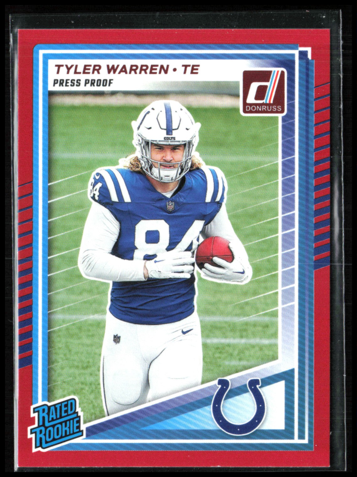 Tyler Warren RC Red Press Proof