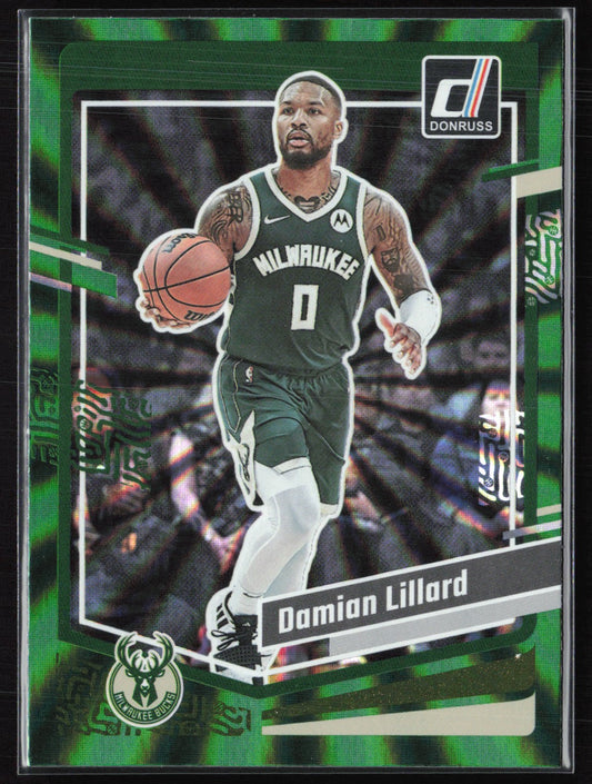 Damian Lillard Green Laser