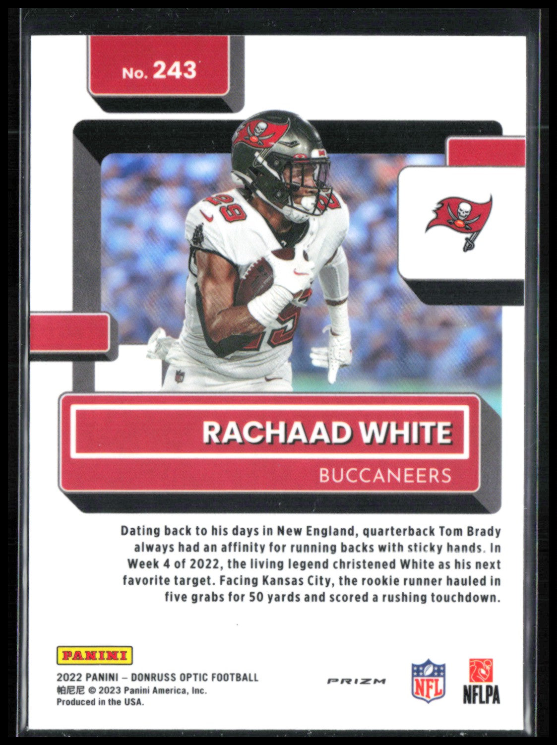 Rachaad White RC Purple Shock