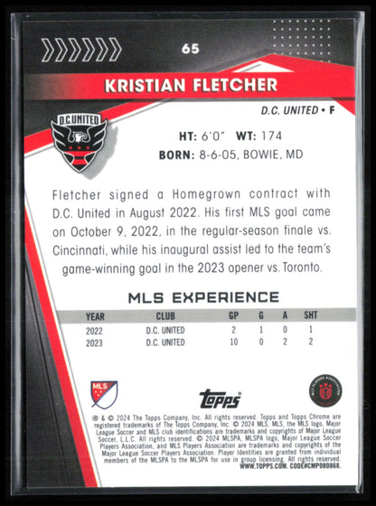 Kristian Fletcher Purple Refractor /199
