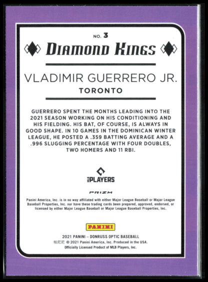 Vladimir Guerrero Jr. Green Holo