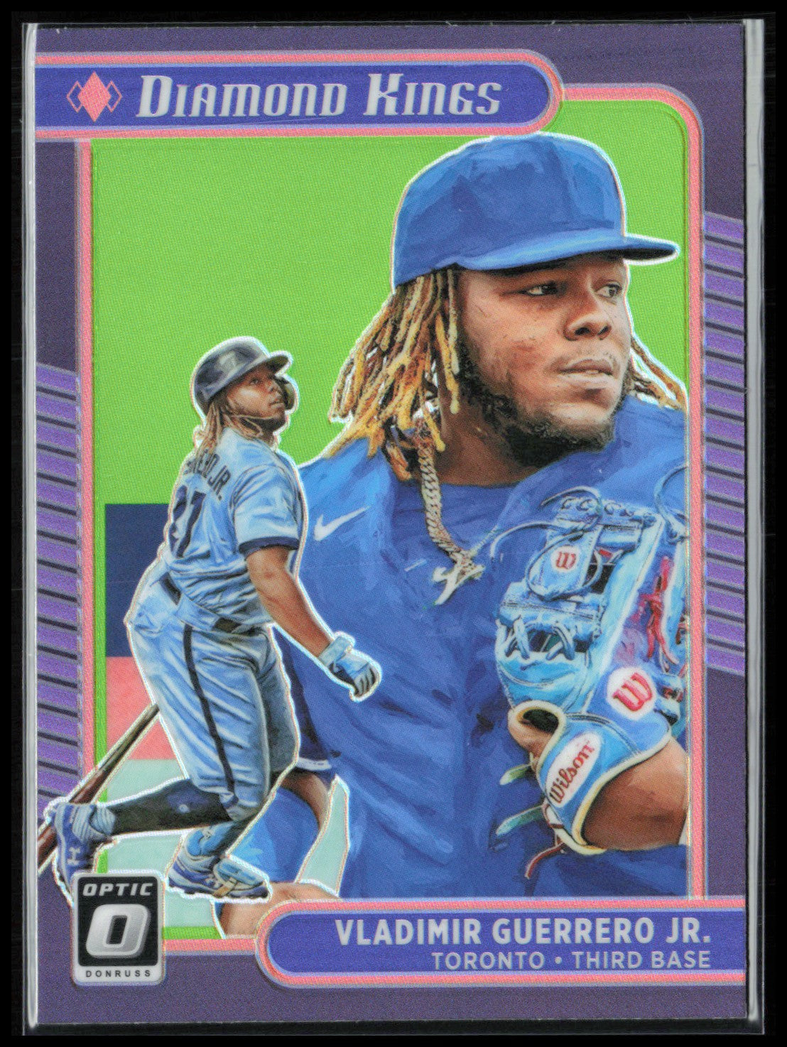 Vladimir Guerrero Jr. Green Holo