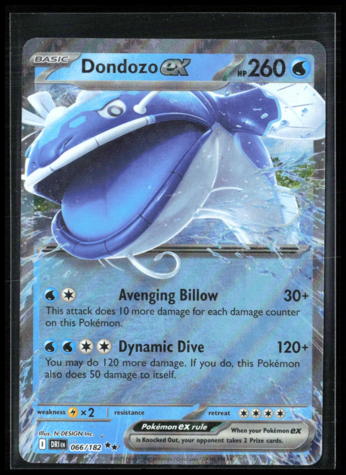 Dondozo ex - 066/182