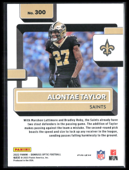 Alontae Taylor RC