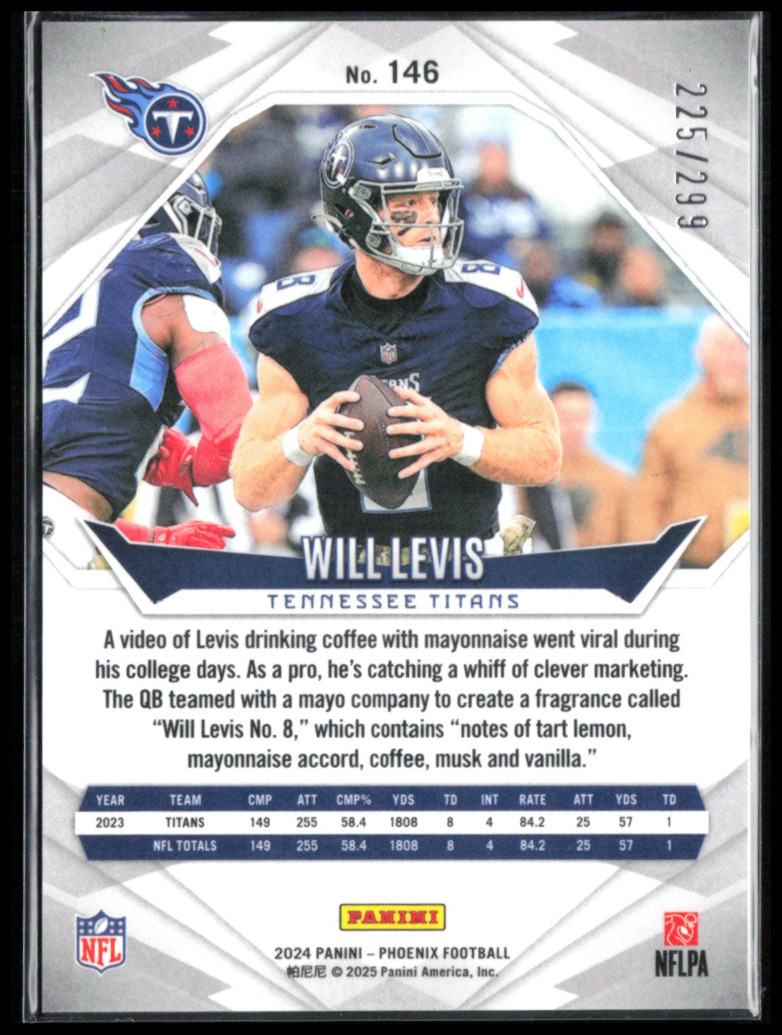 Will Levis Titans Logo /299