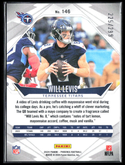 Will Levis Titans Logo /299