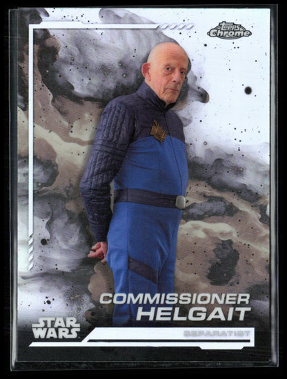 Commissioner Helgait Refractor 2024 Topps Chrome Star Wars