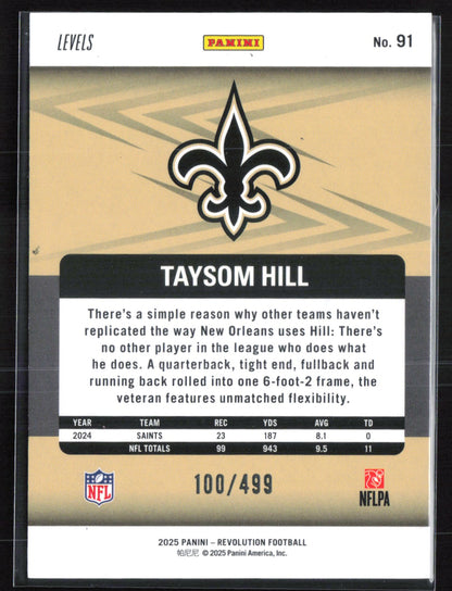 Taysom Hill Levels /499