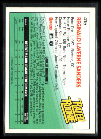 Reggie Sanders RC