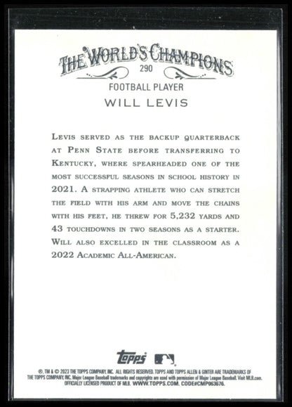 Will Levis