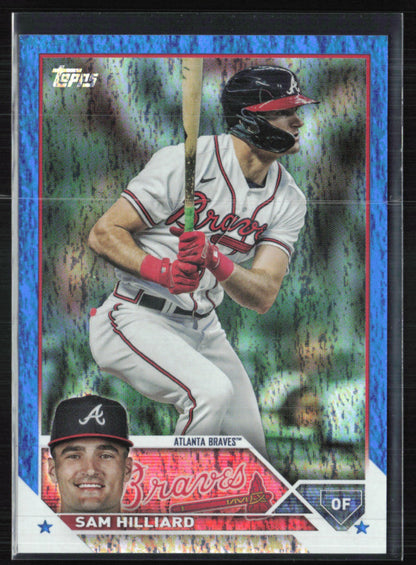 Sam Hilliard Blue Foil /999