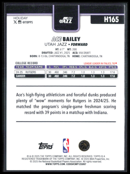 Ace Bailey RC Holiday