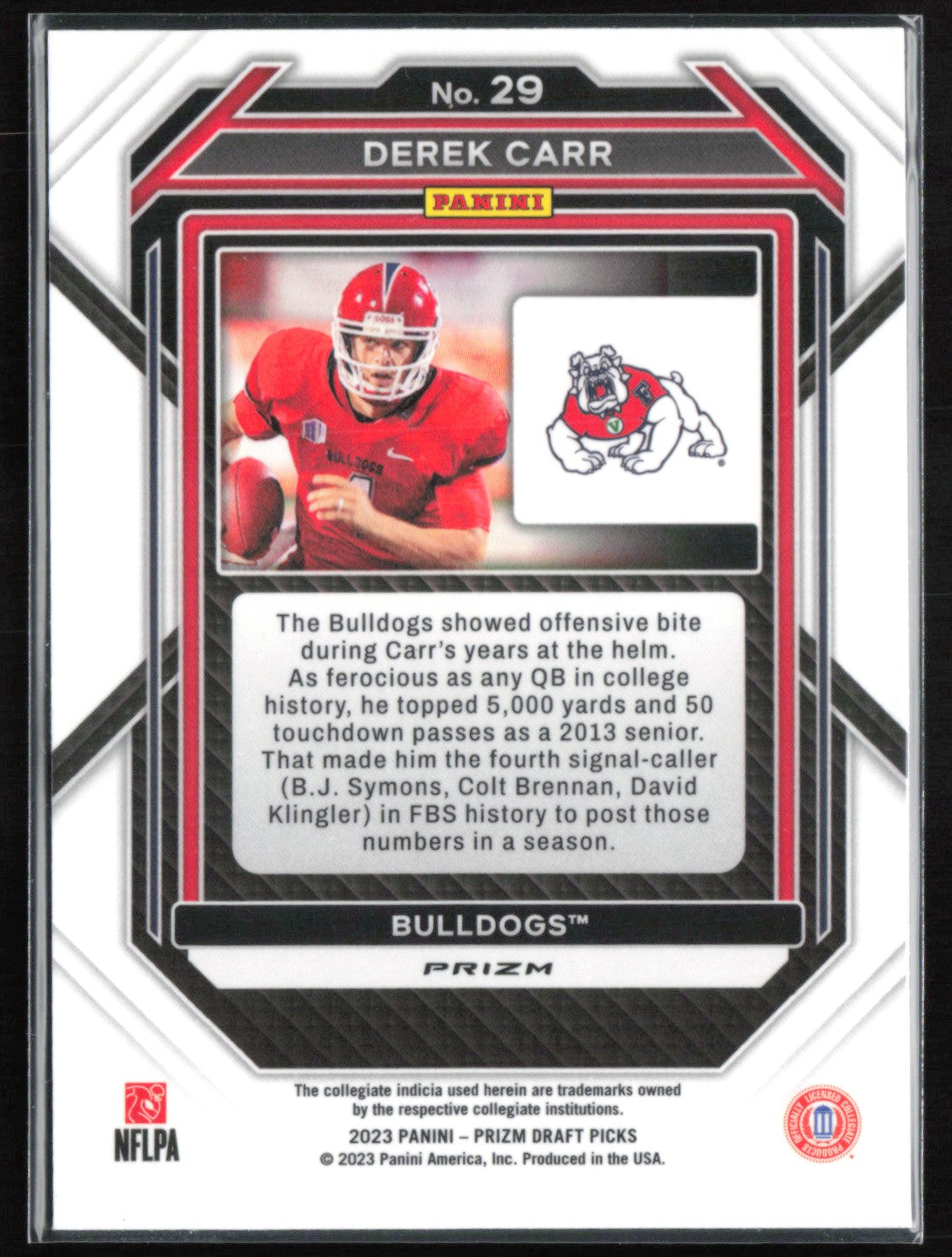 Derek Carr Silver