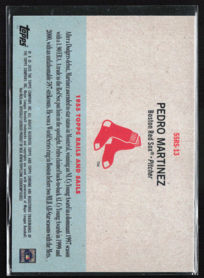 Pedro Martinez 1955 Topps & Rails