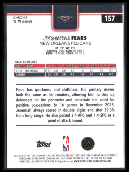 Jeremiah Fears RC