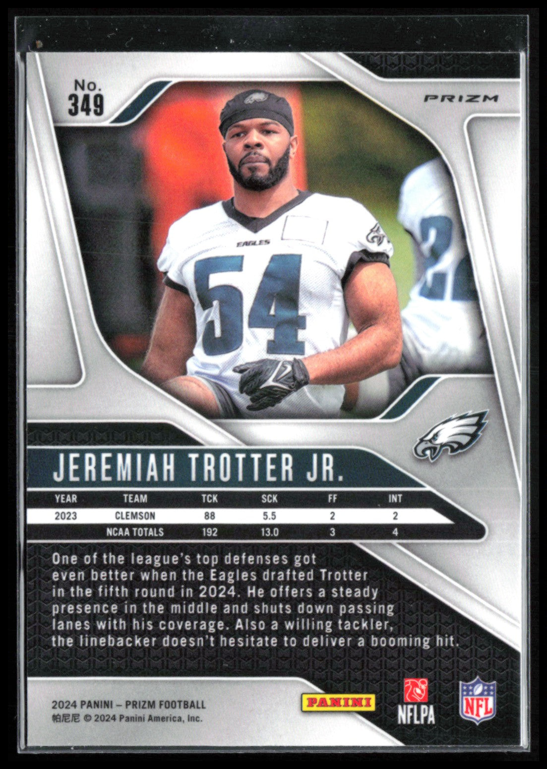 Jeremiah Trotter Jr. RC Green Wave