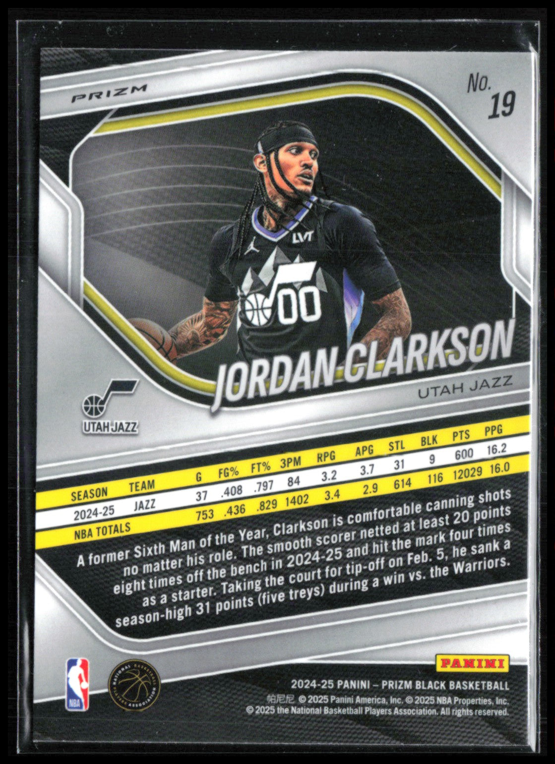 Jordan Clarkson Red Wave