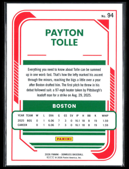 Payton Tolle RC Red Blue