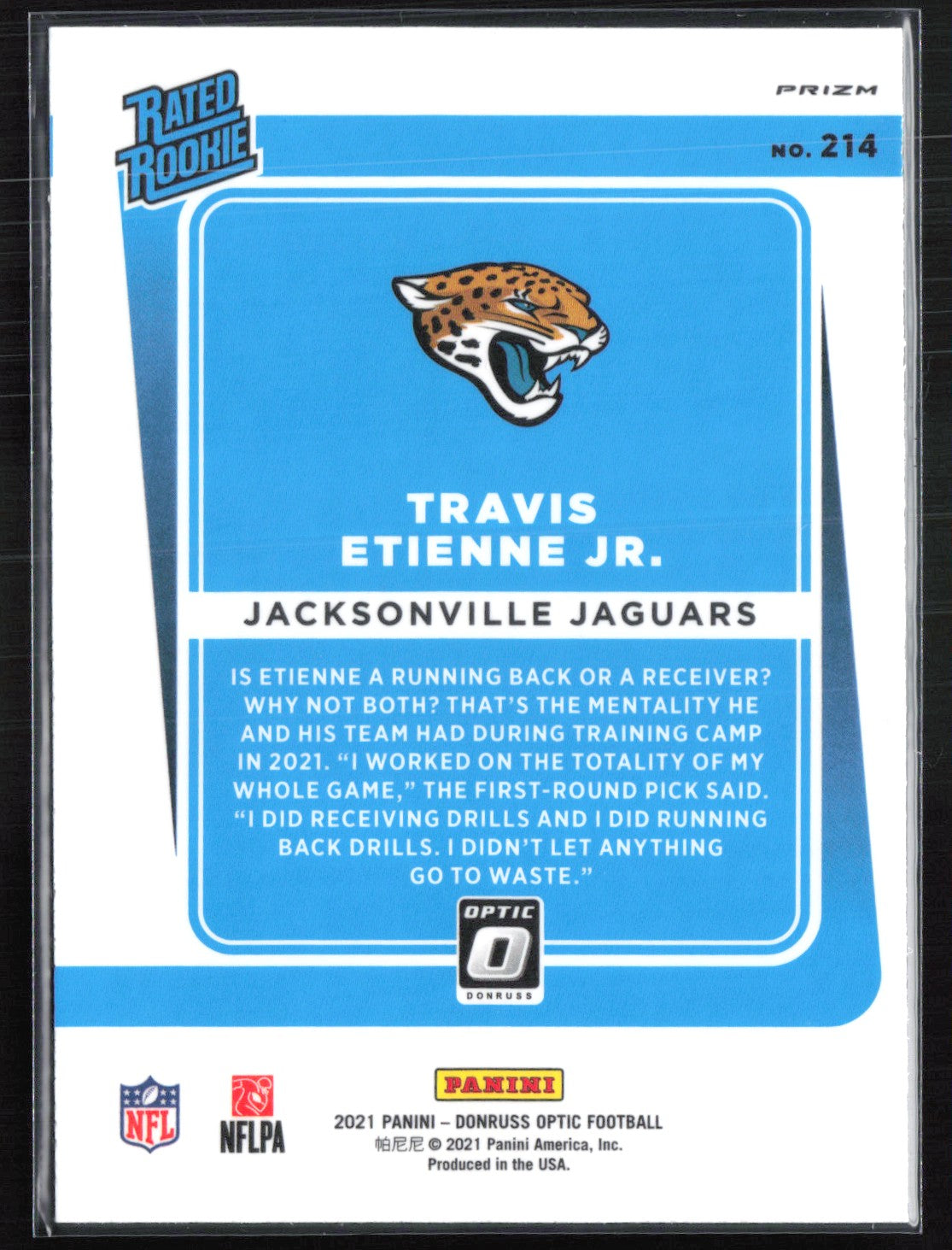 Travis Etienne Jr. RC Purple Shock