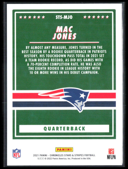Mac Jones RC