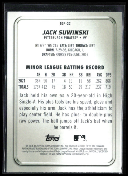 Jack Suwinski Crackle Foil