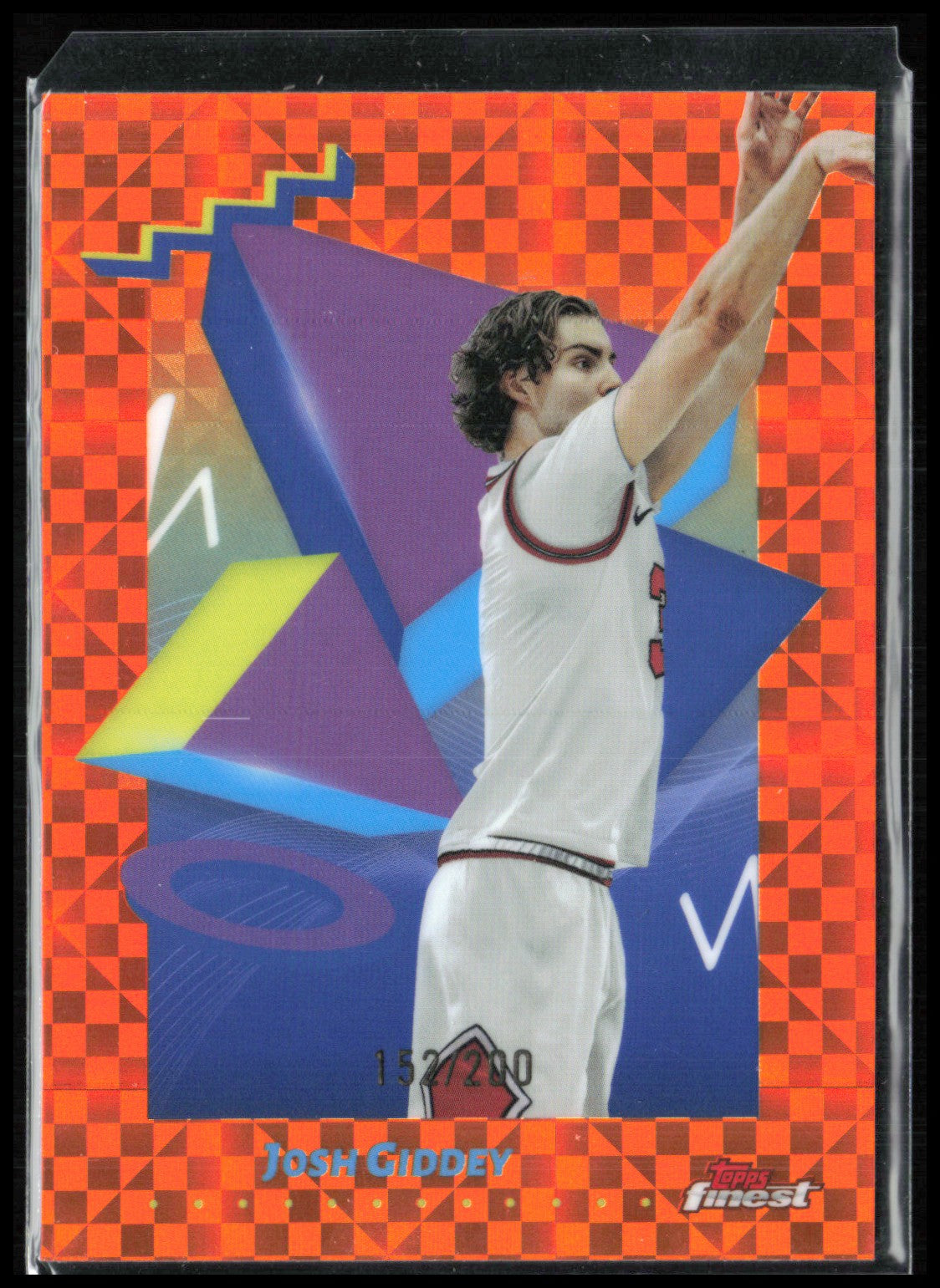 Josh Giddey Orange X-Fractor /200