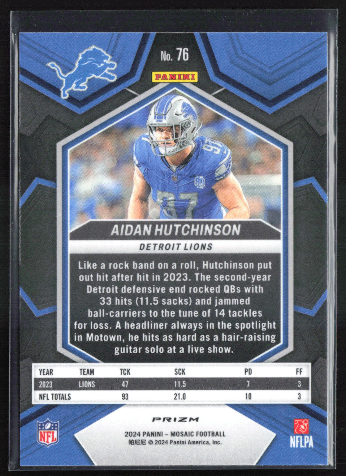 Aidan Hutchinson Holo