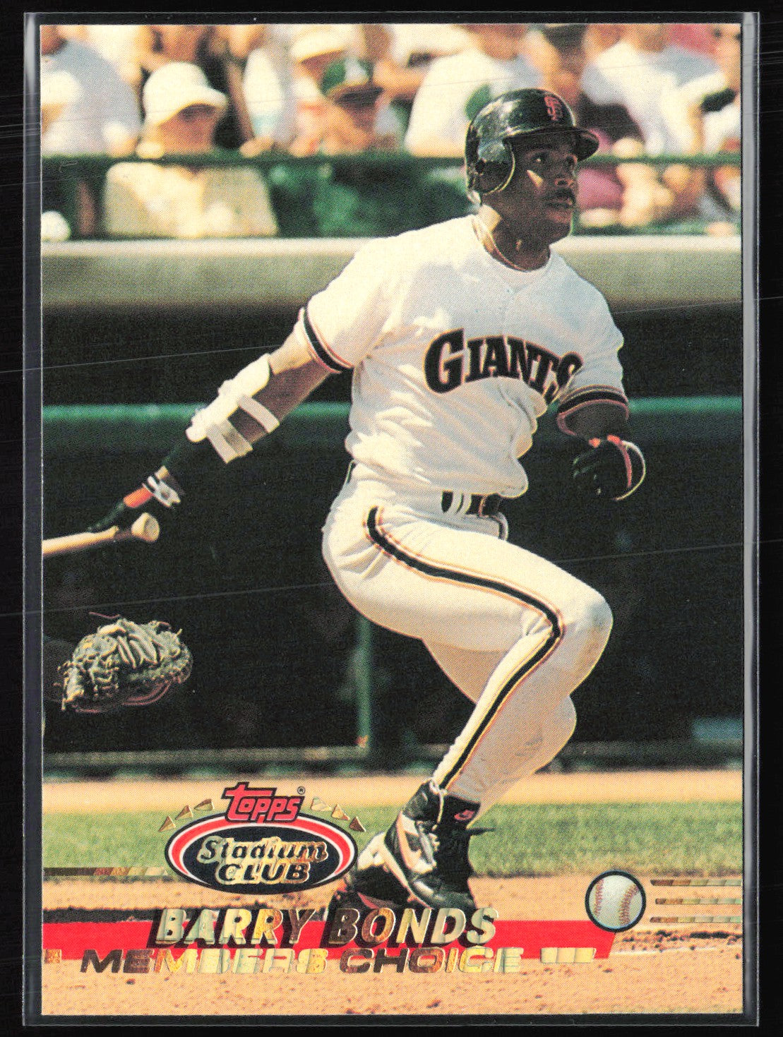 Barry Bonds Members Choice 1993 Stadium Club