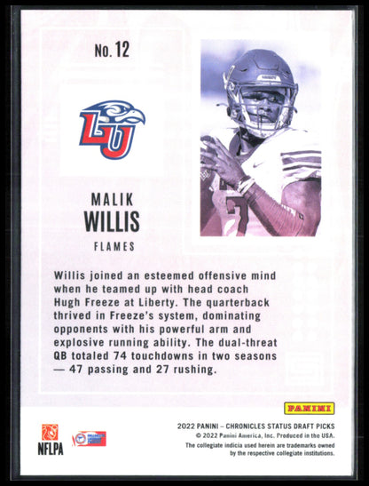 Malik Willis RC