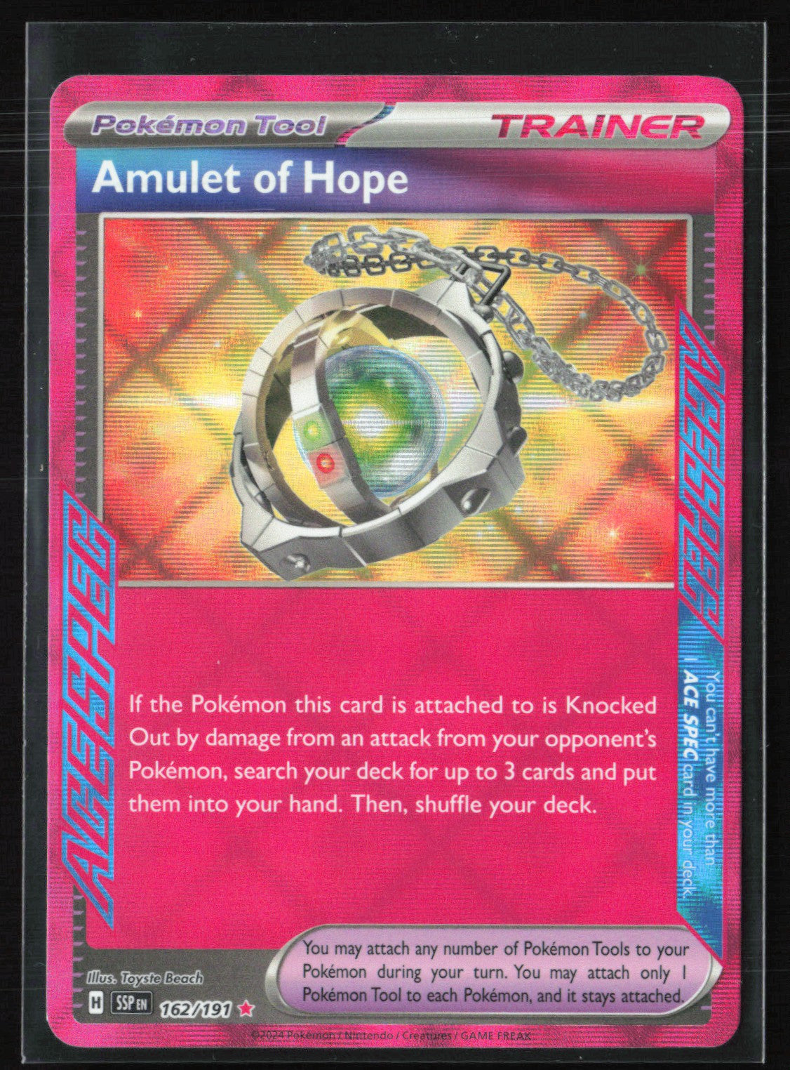 Amulet of Hope Trainer Ace Spec