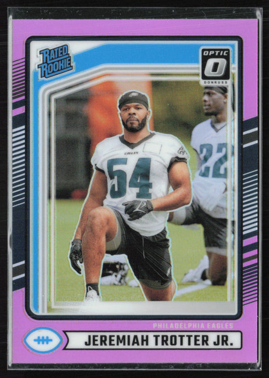 Jeremiah Trotter Jr. RC Pink