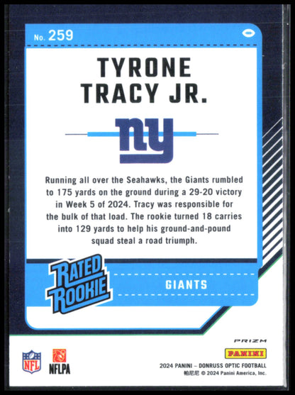 Tyrone Tracy Jr. RC Holo