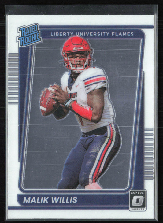 Malik Willis RC Rated Rookie