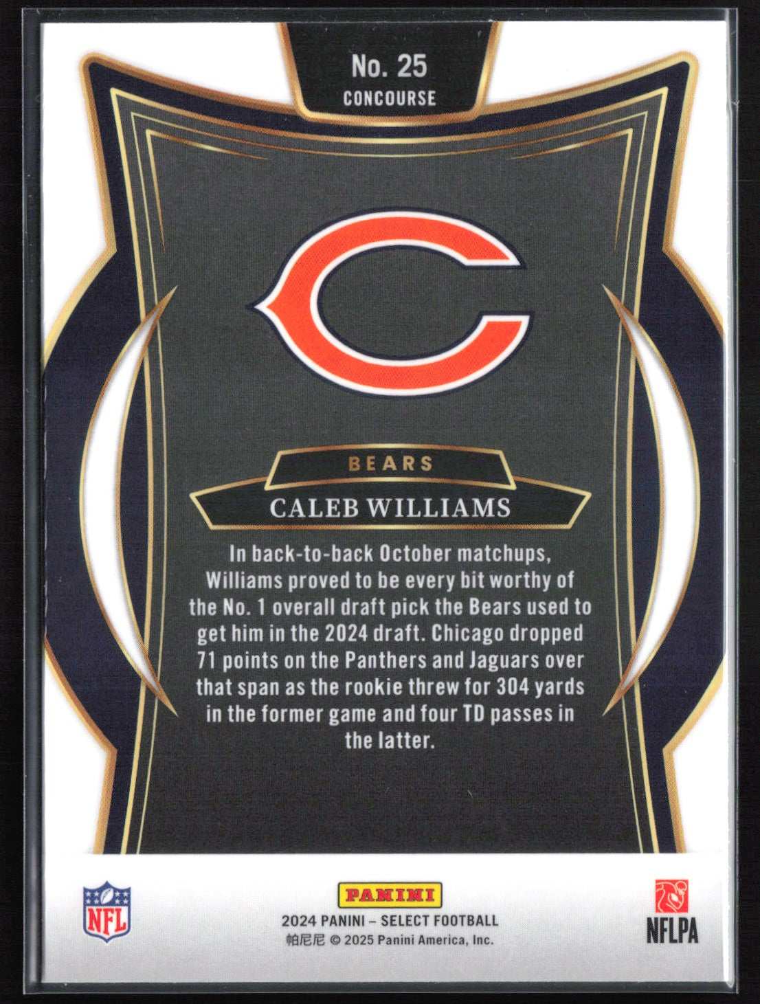 Caleb Williams RC Concourse