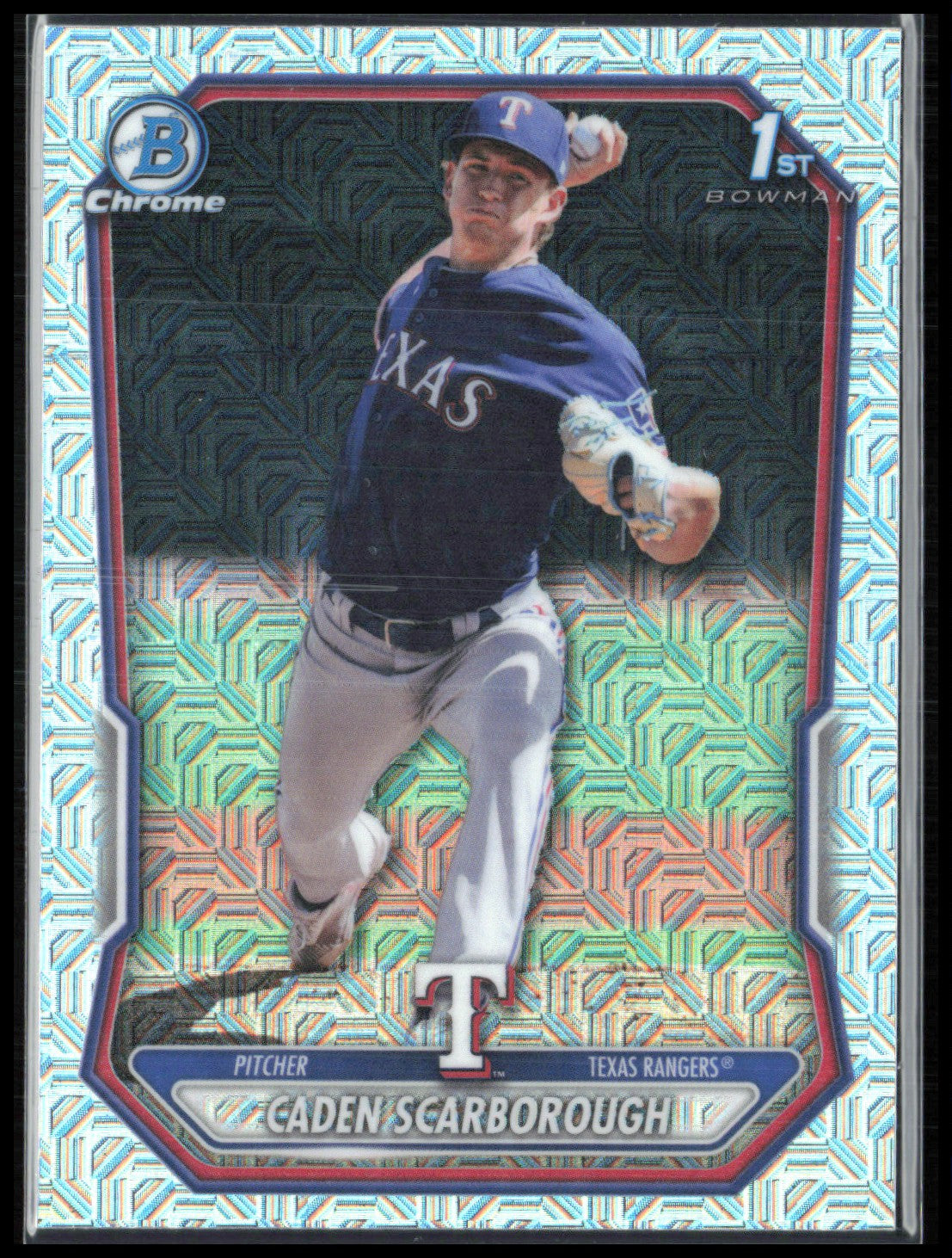 Caden Scarborough 1st Bowman Mojo