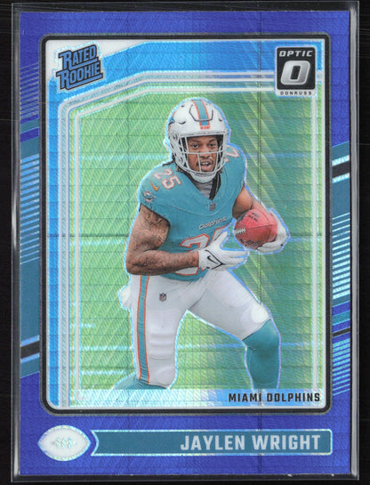 Jaylen Wright RC Blue Hyper