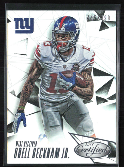 Odell Beckham Jr. /499 2014 Panini Certified